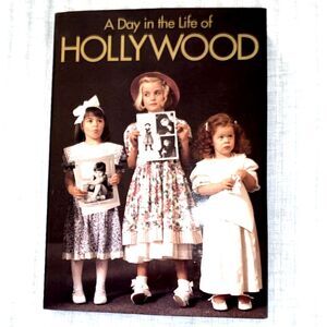 A Day in the Life of Hollywood Coffee Table Hardback Book by Charles Champlin